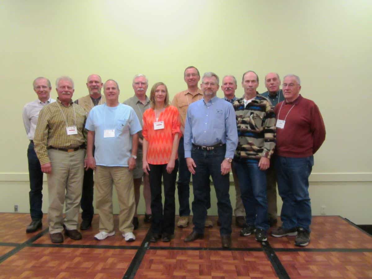 Past and Present Presidents attending the CMPS meeting in Sheridan, Wyoming, August 27, 2014.