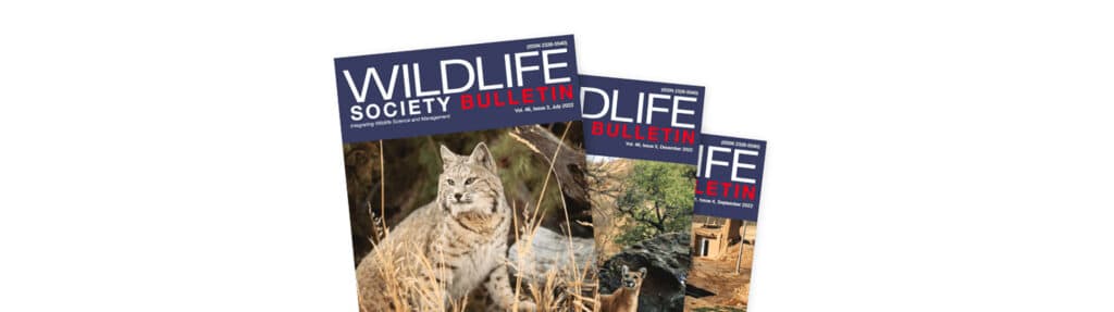 WSB Articles Available On ResearchGate - The Wildlife Society