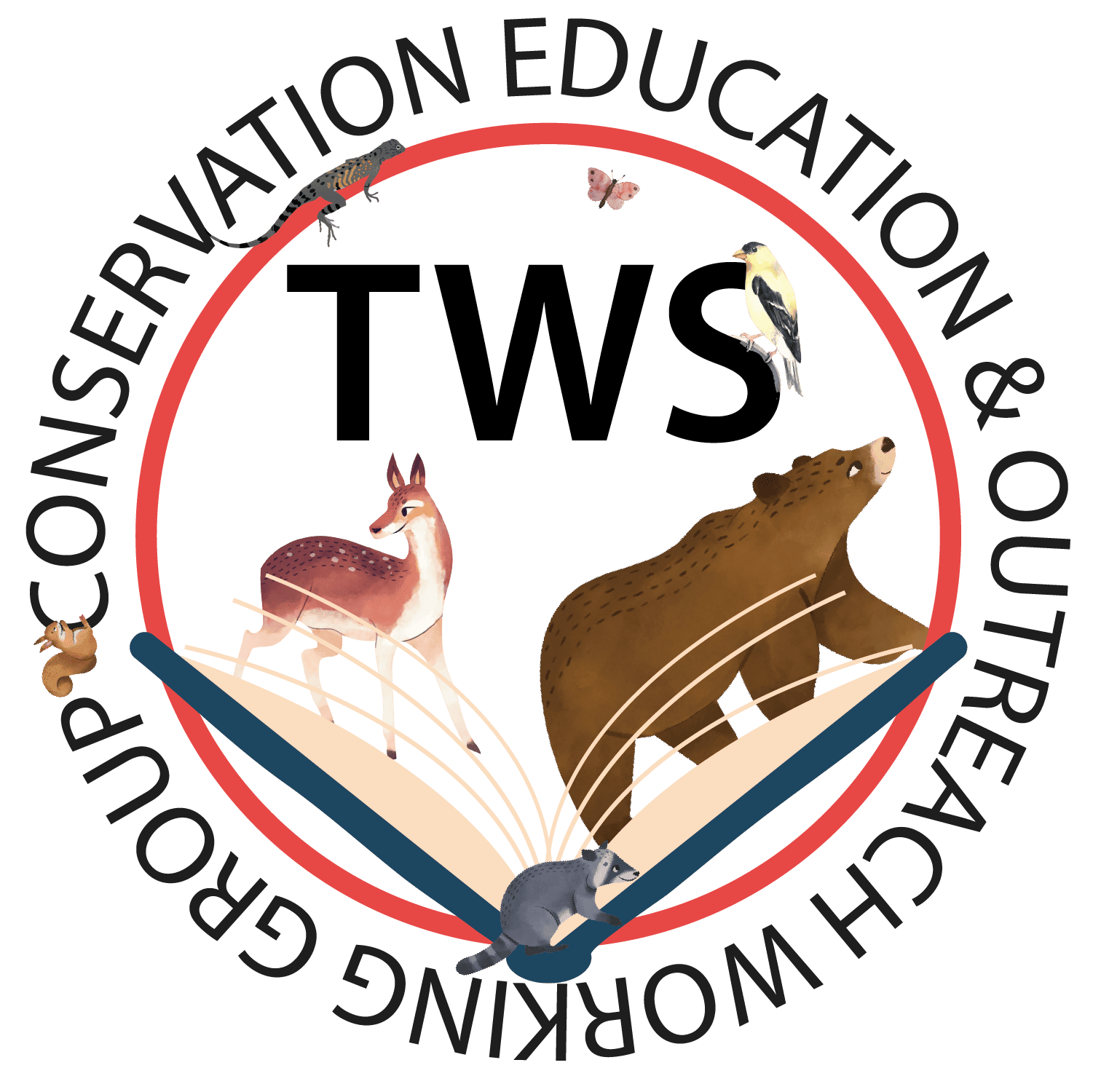 Conservation Education and Outreach Working Group TWS logo