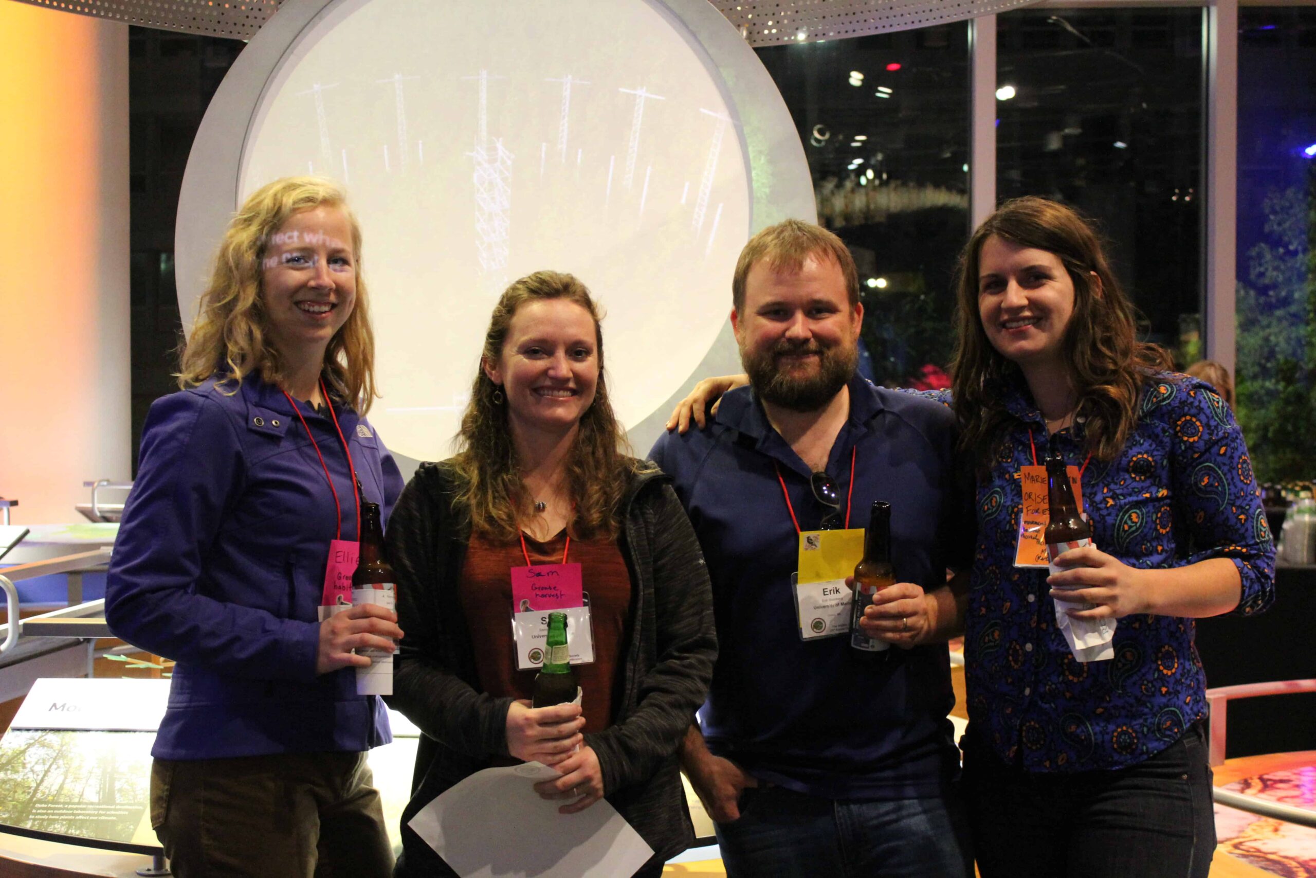 Erik Blomberg and his students