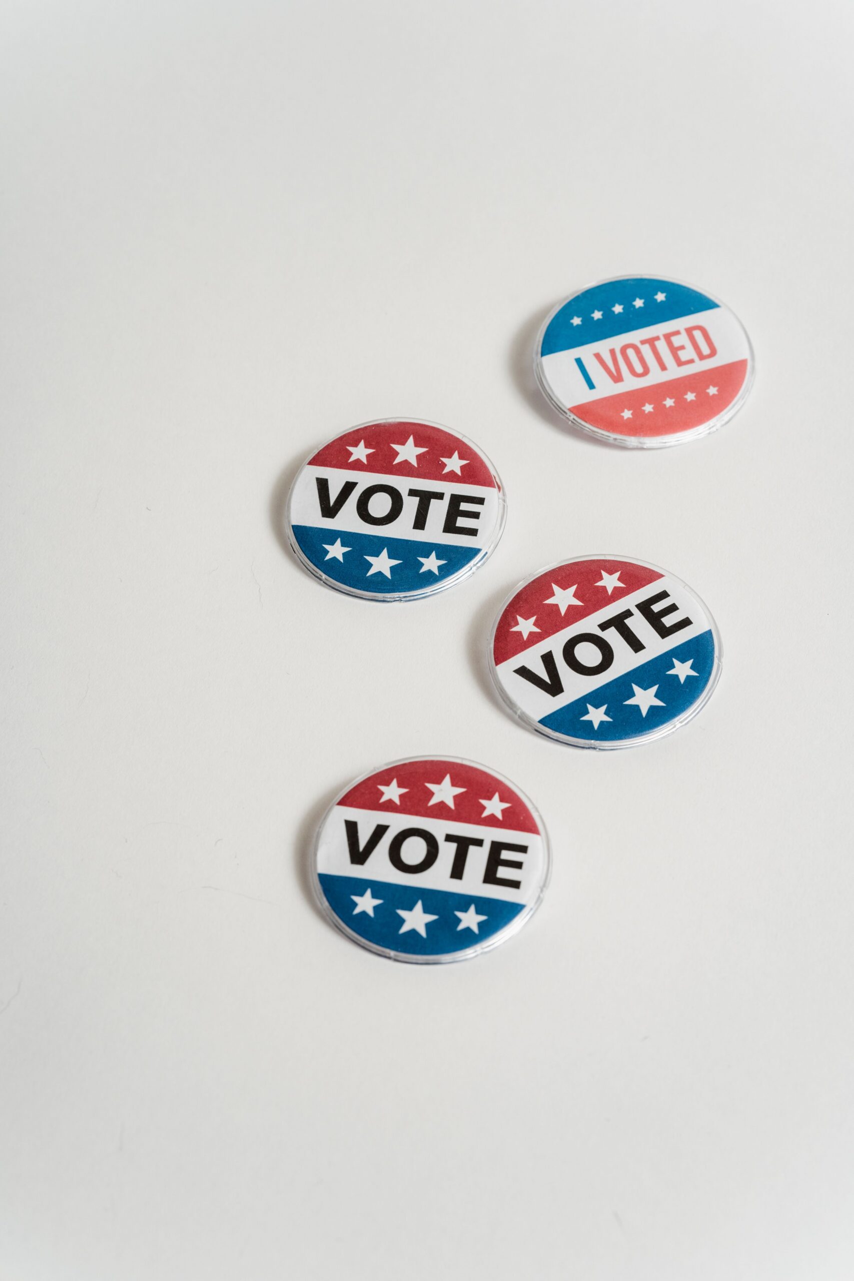 Vote and I voted buttons